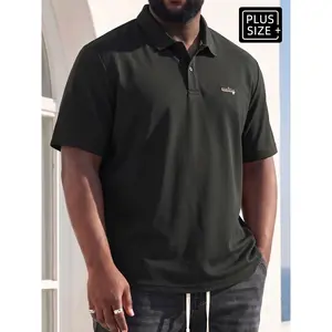 Big Bro Apparel Men's Fashion Solid Color Embroidered Summer Short Sleeve T-Shirt