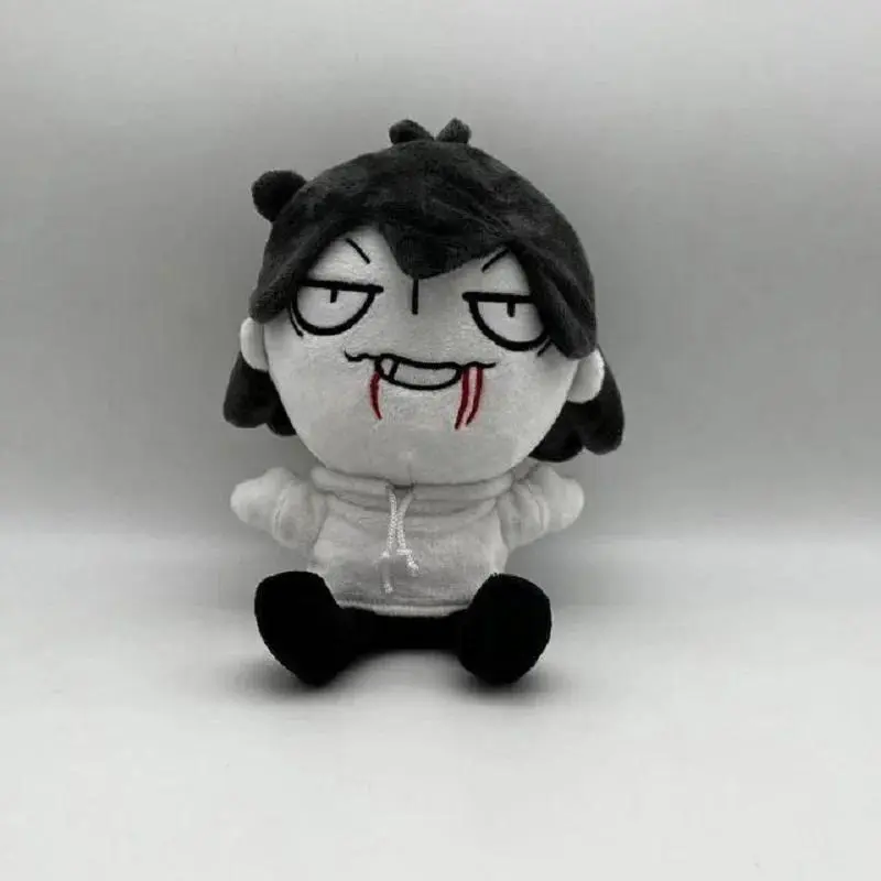 in stock  17cm Jeff the Killer Plush Toys Animal Soft Stuffed Figure Plushie Doll Toys Christmas Birthday Gifts For Kids