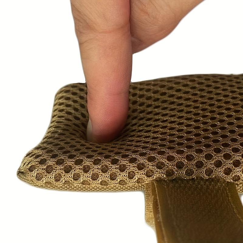 1pc Adjustable Lightweight Tactical Training Vest - Khaki, Durable Nylon Blend, All-Season Comfort with Multiple Pockets & Customizable Attachments for Outdoor Hunting