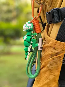 Dinosaur-Themed Keychain with Adjustable Strap, Perfect Gift for Adults, Ideal for Parties & Birthdays, Not Suitable for Kids Under 14