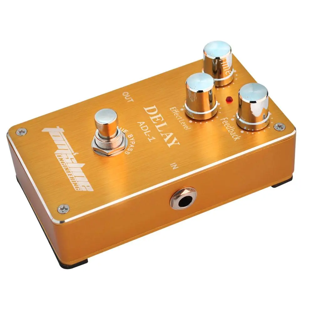 AROMA  DELAY Guitar Effect Pedal, Compact Analog Delay Stompbox, Warm Smooth Delay Sound, Solid Durable Shell, Portable Single Effects Unit for Electric Guitar Performance, Studio Practice & Live Shows