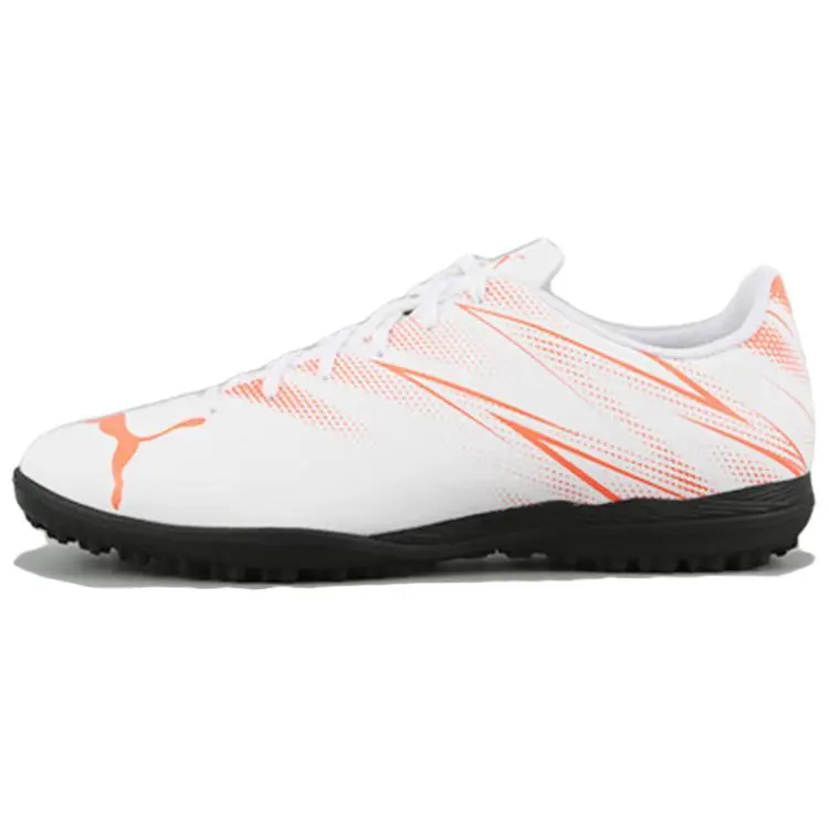 PUMA Attacanto Comfortable Versatile TT (Rubber Studs) Durable Lightweight Soccer Shoes 107478-12