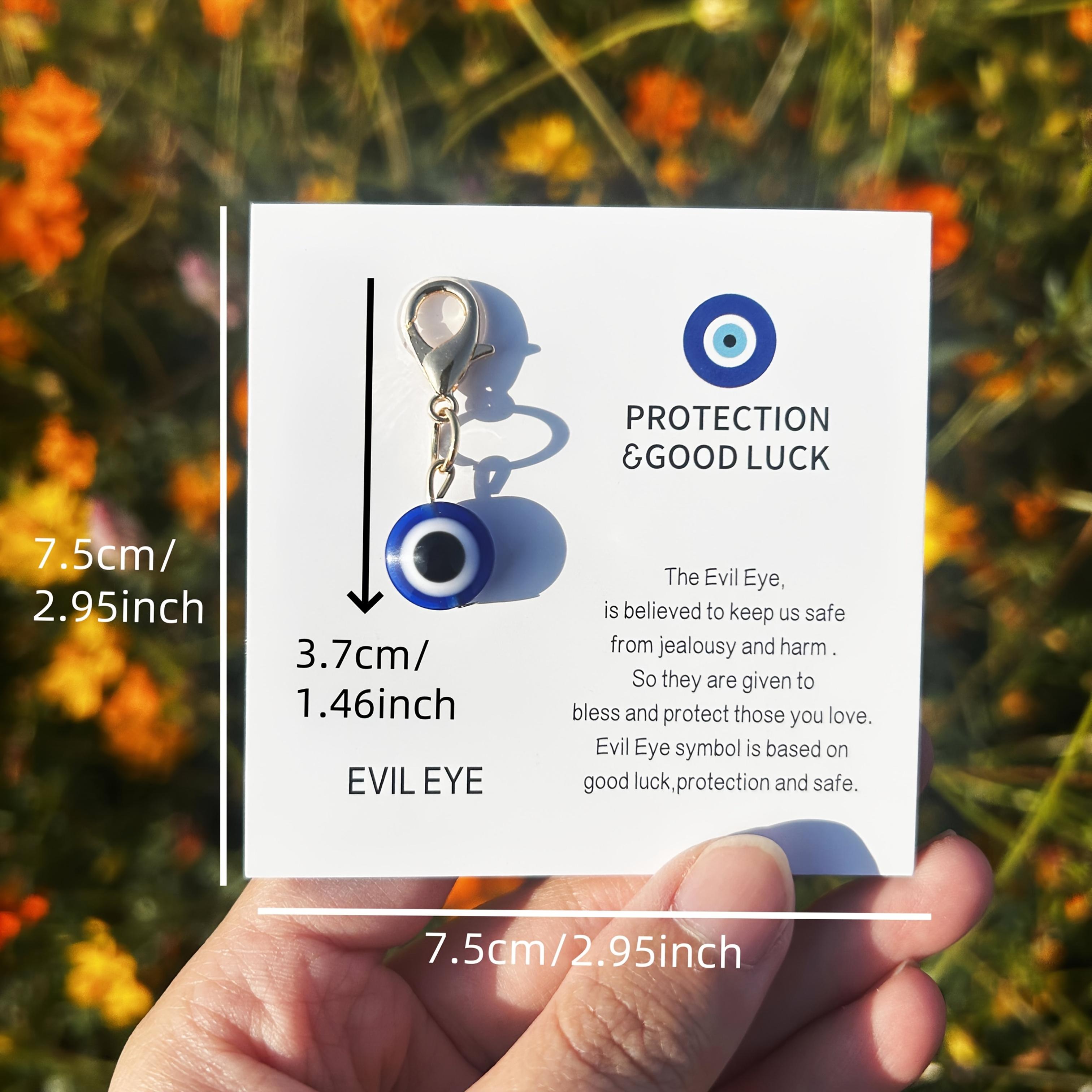 Devil'S Eye Keychain, Mini Keychain, Suitable for Birthdays, Weddings, Valentine'S Day, Holidays, And Graduation Season link chain