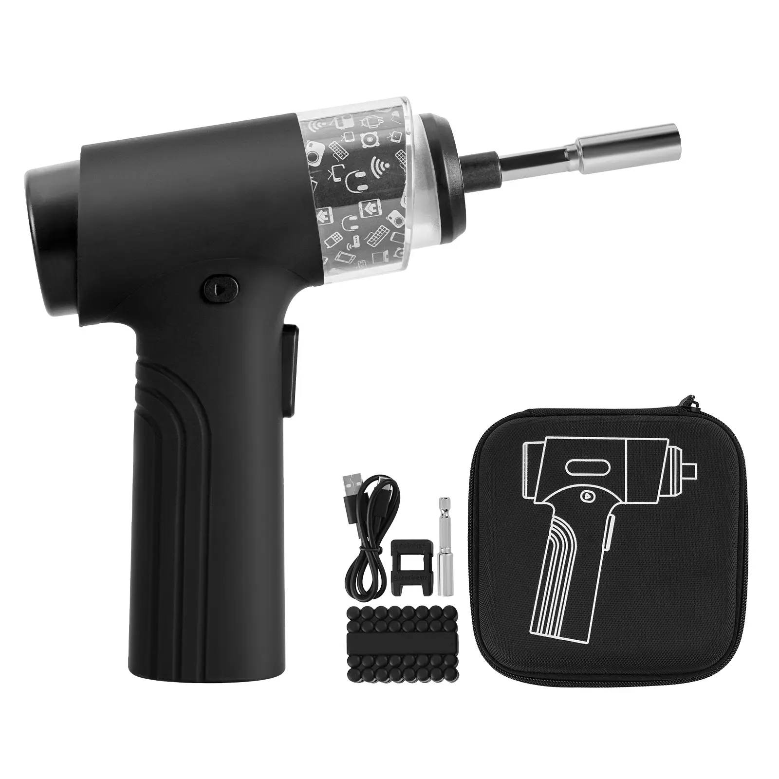 Electric Screwdriver, Torque Settings N.m, 2500 MAh Battery Capacity, 6 Nm Torque, Digital Display, LED Light