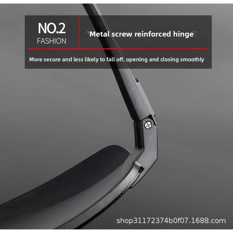 2PC Fashionable Sunglasses for Driving, Day and Night Use, Intelligent Color-Changing Outdoor Sports Sun Protection, Unisex