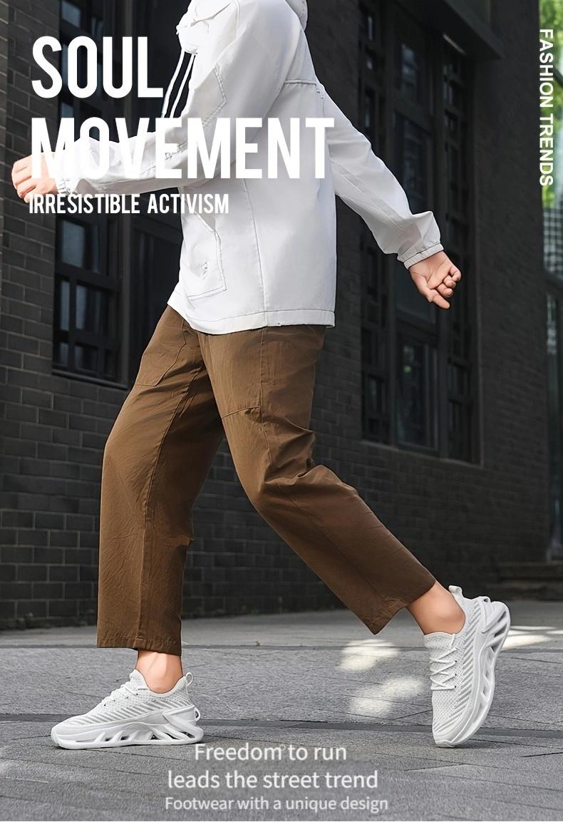 Lightweight hollowed-out cable knit platform casual shoes, Flyknit breathable unisex running shoes, lightweight casual tennis shoes comfortable ankle sock shoes, non-itness shoes breathable mesh men's walking sneakers, foam running basketball shoes.