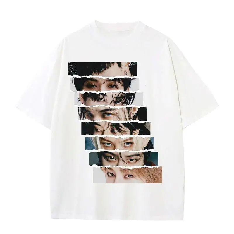 SKZ Graphic Tee, Trending K-Pop Style Cotton Crew Neck T-Shirt, Casual Streetwear Short Sleeve Top For Men Women | graphic tees | tiktok shop deals