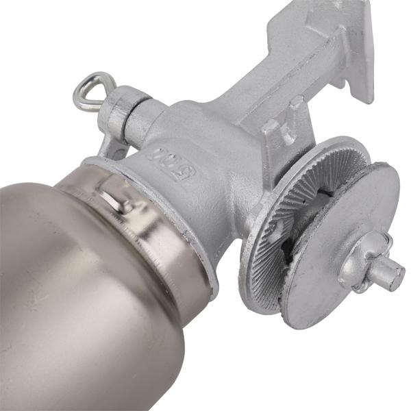 500 #   Home Use Hand Cranking Operation Grain Grinder Silver