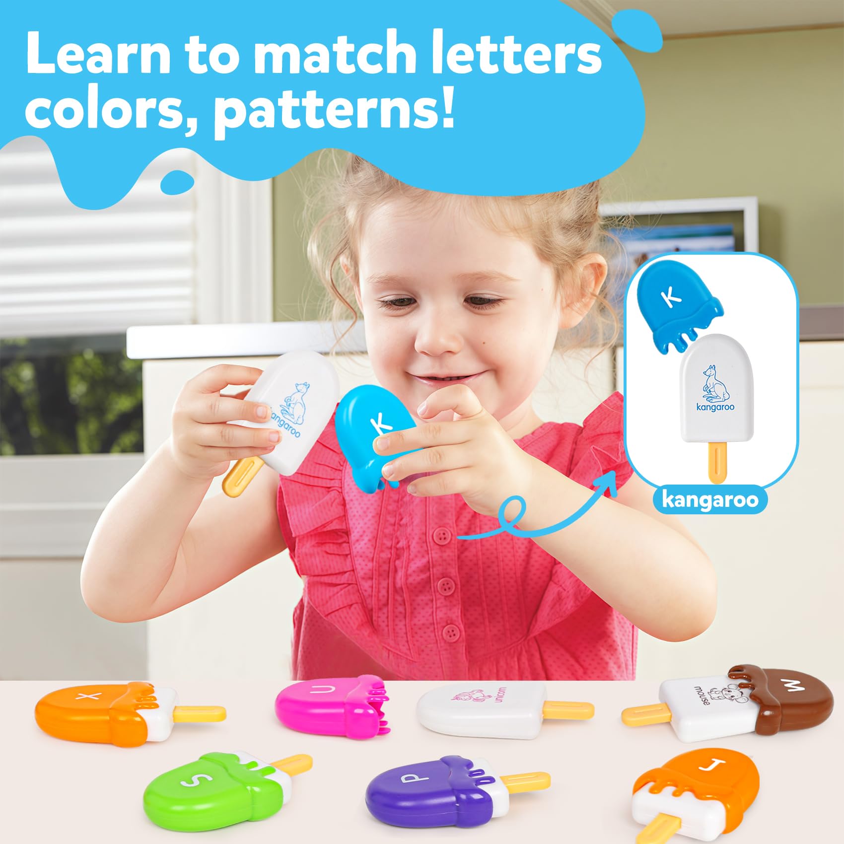 Ice Cream Shaped Building Blocks, Math Learning Blocks, Number Counting Blocks, 52pcs/set Colorful Ice Cream Letter Toy, Early Education Learning Toy for Teens, Birthday Gift, Learning Materials