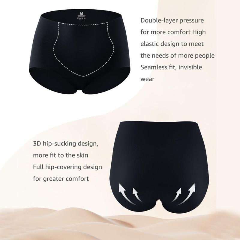 LEVAO High Waisted Underwear for Women Comfortable Seamless No Show Full Coverage Briefs Stretchy Invisible Panties 6 Pack S-XXL LEVAO High Waisted Underwear for Women Comfortable Seamless No Show Full Coverage Briefs Stretchy Invisible Panties 6 Pack S-XXL