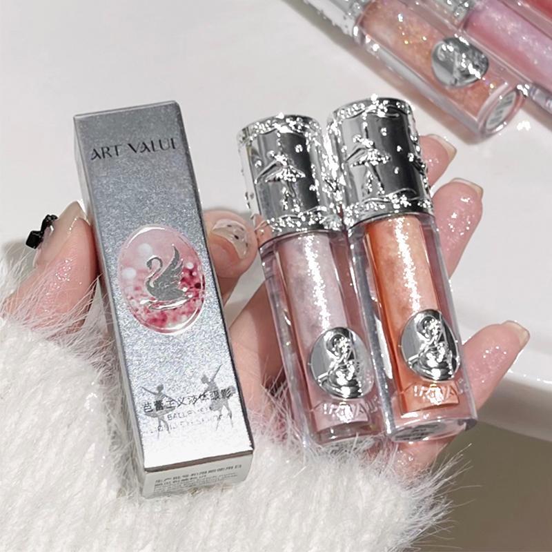 Glitter Liquid Eyeshadow, 2 Counts/set Long Lasting Shimmering Eye Shadow Stick, Sparkling Colorful Eye Makeup Products for All Styles and Occasions