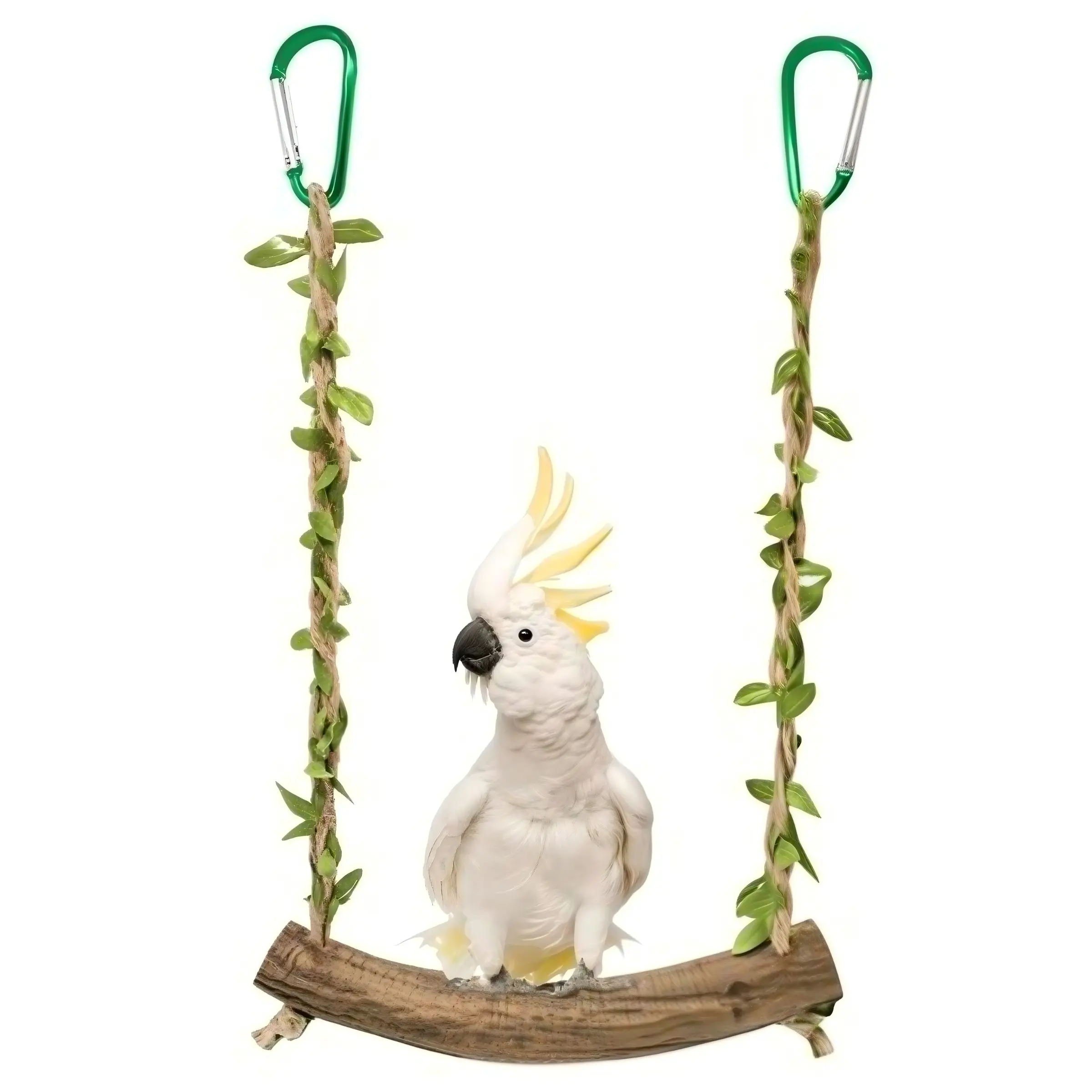 Parrot Supplies, Bird Toy, Swing Stand, Parrot Perch, Outdoor, Non-Disposable, Harvested in China, Wood Genus, Pet Product