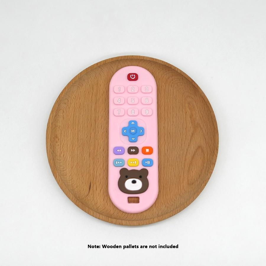 Remote-Control-Shaped Baby Teether Toy, Teether Toy for Boys and Girls, Suitable as a Gift for Boys and Girls, Sensory Teether