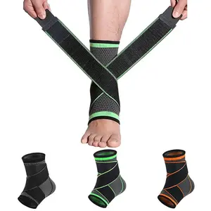 Ankle Night Splint for Plantar Fasciitis, Compression Sprain Support Brace, Medical Ankle Protector
