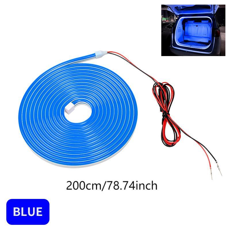 Car Trunk LED Ambient Light, Multifunctional Automatic Sensor Trunk Decorative Light, Universal Car LED Light Bar for Car Decoration, Car Interior Lighting