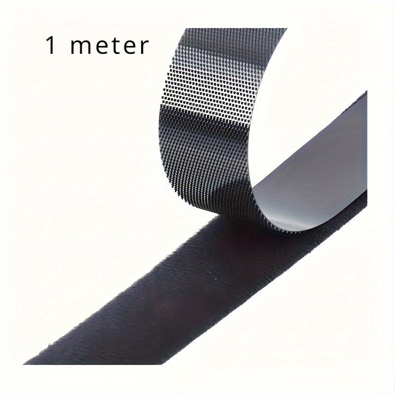 Ultra-thin & Soft Hook & Loop Fasteners, 1 Count No Adhesive Sew-on Fasteners, Strong Adhesion Fasteners for DIY Crafts and Accessories