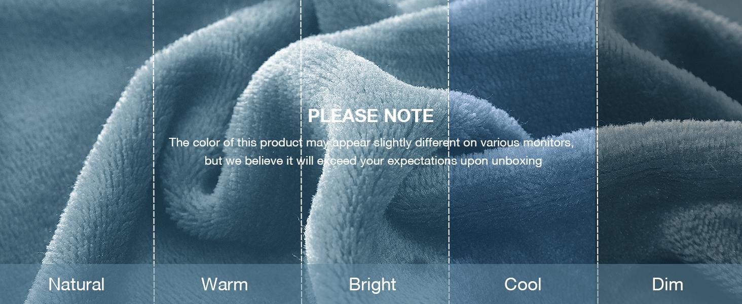 Fleece Sheets Queen Size, Flannel Like Soft, Fuzzy Warm Plush Sheets, Velvet Microfleece Bedding for Winter, Light Blue