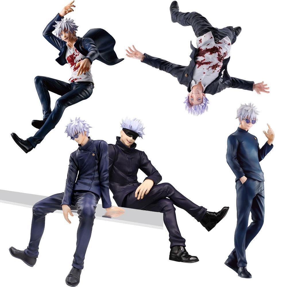 17CM Satoru Gojo Jujutsukaisen Figure Anime Noodle Stopper Animation Model Artwork  Toy Gift Collection Decoration Ornaments PVC