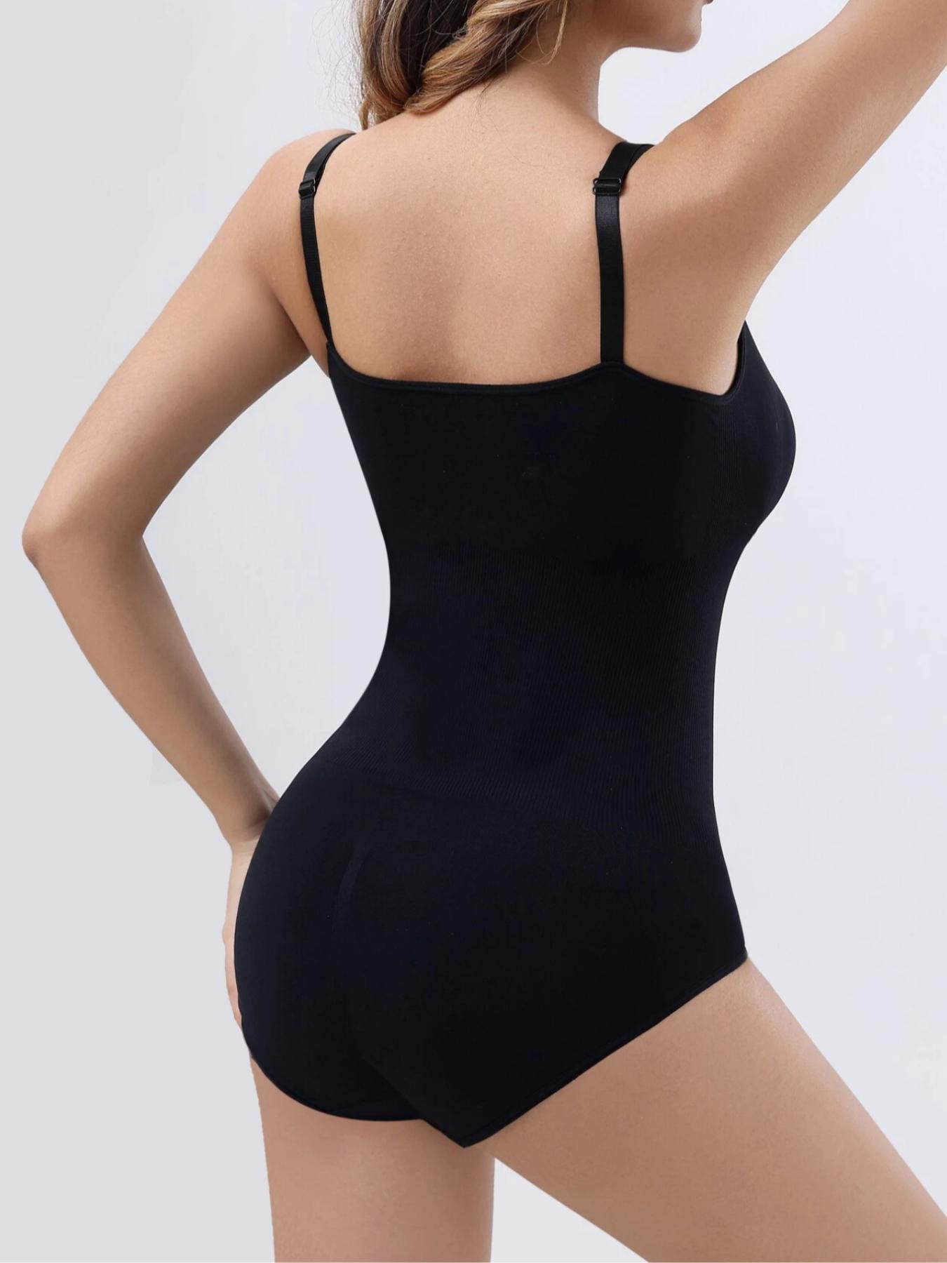 Maternity Solid Color Cami Bodysuit, Seamless Sculpting Bodysuit, Breathable Comfortable Wireless Nursing Bodysuit, Maternity Clothing for Postpartum Recovery