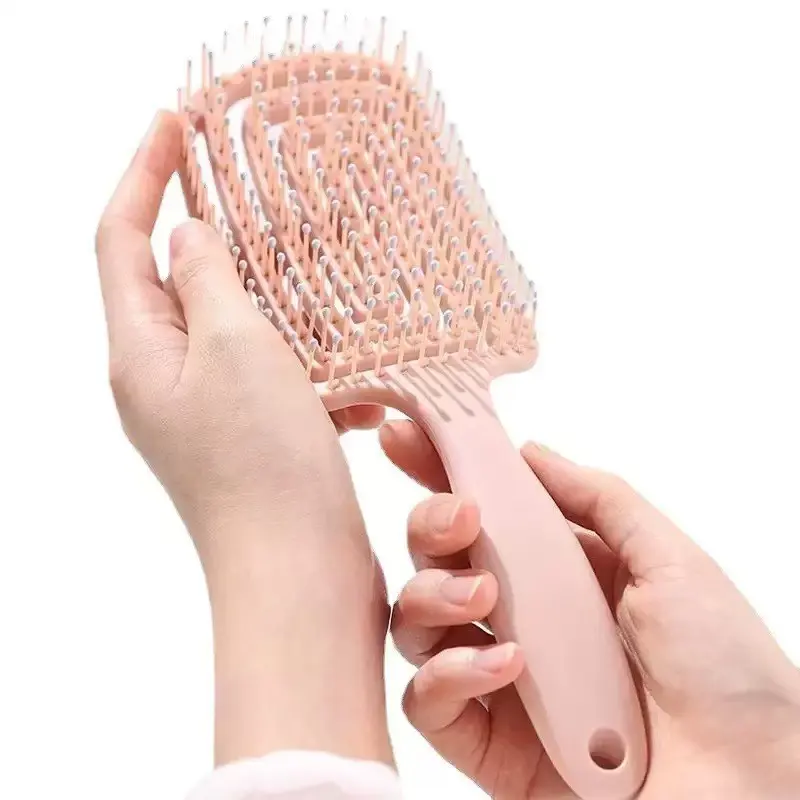 Air Cushion Comb for Long Hair, Massage Comb with Hollow Rebound Air Bag, Princess Teeth for Voluminous Roots, Essential for Daily Use