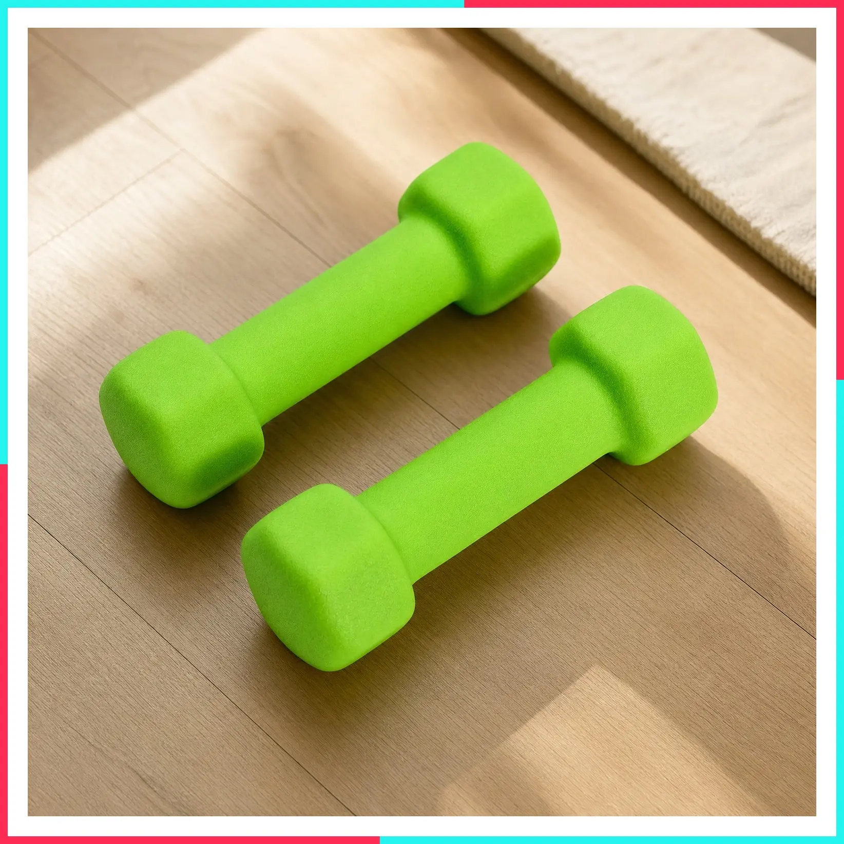 Neoprene & Vinyl Coated Dumbbell Pairs or Sets – Hand Weights for Home Gym, Strength Training, Aerobics, Cardio and Fitness