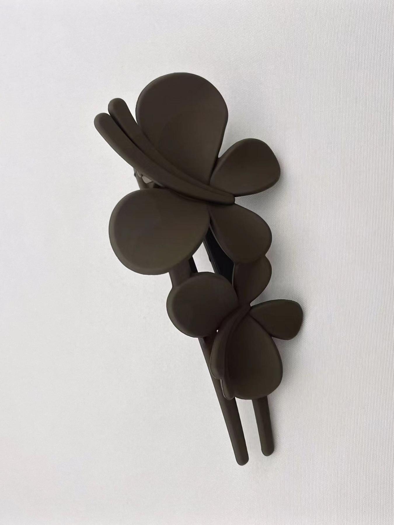 Minimalist Elegant Plain Color Butterfly Decor Hair Clips, Fashionable Hair Accessories for Women & Girls, Casual Versatile Hair Accessories for Daily Wear