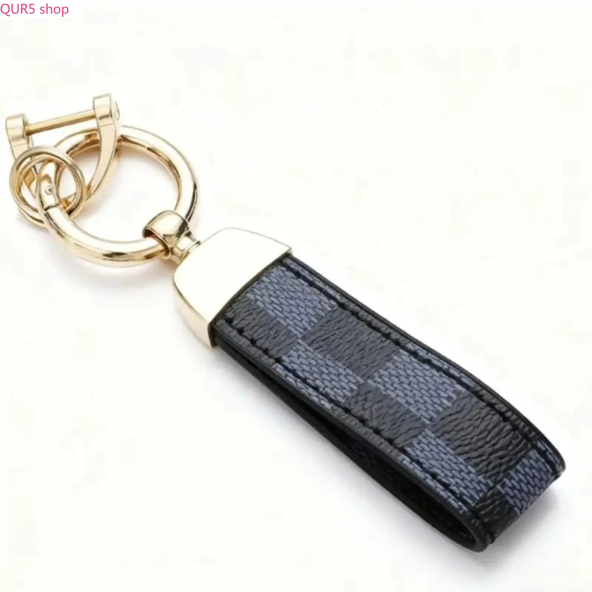 2026 Horseshoe Leather Lucky Charm Keychain With Metal Buckle, Durable Premium Car Key Ring For Men & Women, Elegant Portable Accessory For Keys, Handbags And Daily Carry, Ideal Holiday Gift Choice