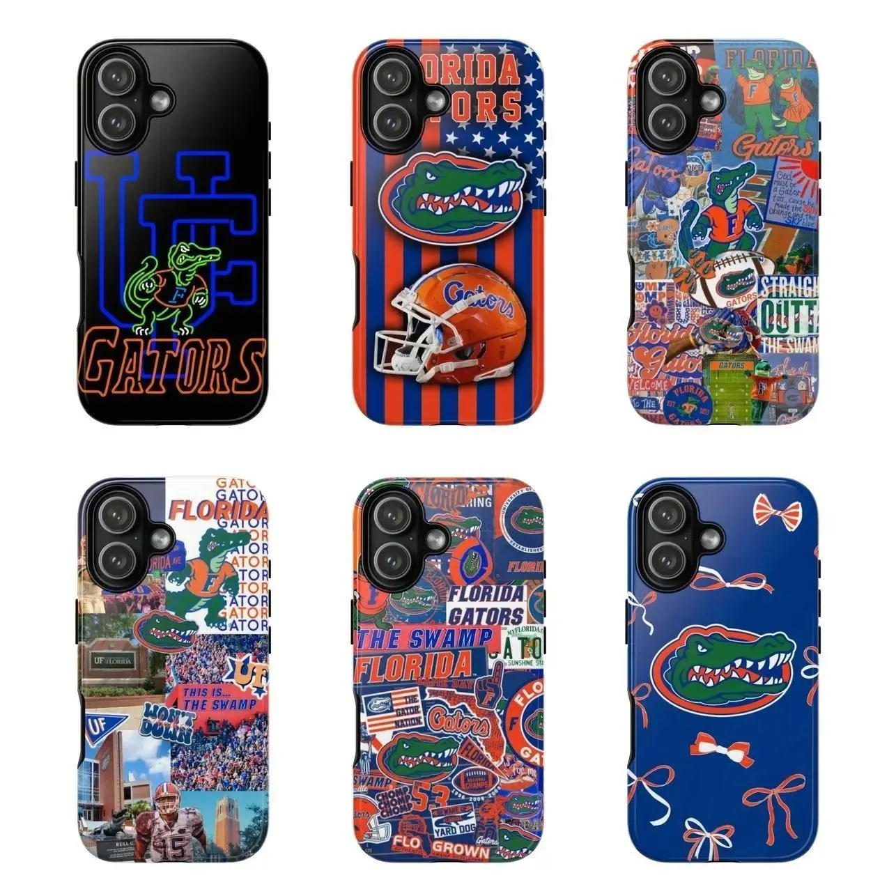 6 Styles Fl0.rida G@t0rs C0.l.lege Futball Phone Case, Sport Case, Compatible with iPhone 17 16 15 14 13 12 11 X XR & Samsung S22 S23 S24 S25, Gift for Fans, Trending 2025 B, Accessories, Smartphone, Cellphone, Devices, Resistance, Casing