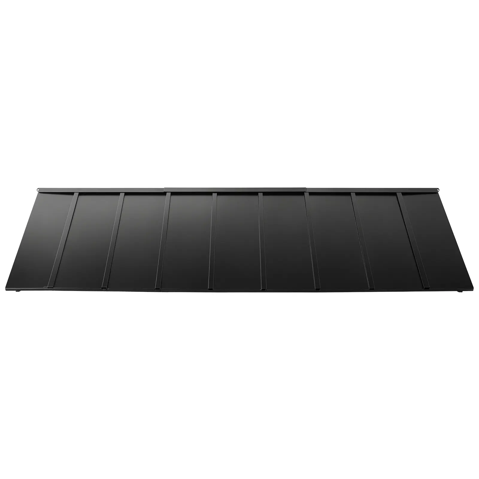 Fixed Metal Awning 104 x 36 in, Window Awning Door Canopy, Stable Triangle Steel Frame Awnings for Doors Exterior Rain, Snow & Sunlight Protection for Door Entrance, Windows, Porches, Balconies