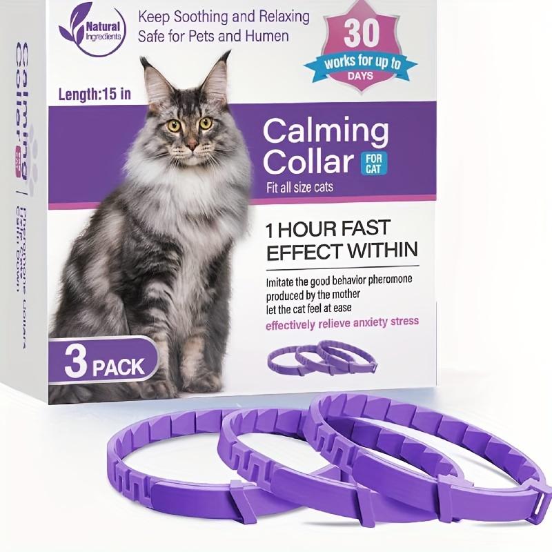 3-Pack Calming Collar For Dogs, 24.5 Inches Adjustable Collar, Fast-Acting Stress Reducing Pet Collar With Natural Ingredients, Safe For Pets And Humans