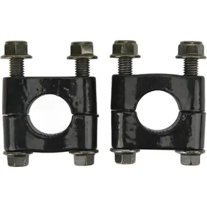 Handlebar Risers, 1 Pair 7/8" 22mm Aluminium  Handlebar Riser Clamp Single Hole Handle Mount Clamp  for  with 22mm Handlebars