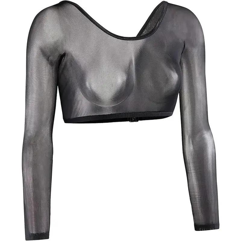 Women’s 3/4 Length Slip-On Mesh Sleeves – Sheer Reversible Arm Cover Up, Cooling Shrug Bolero for Dresses