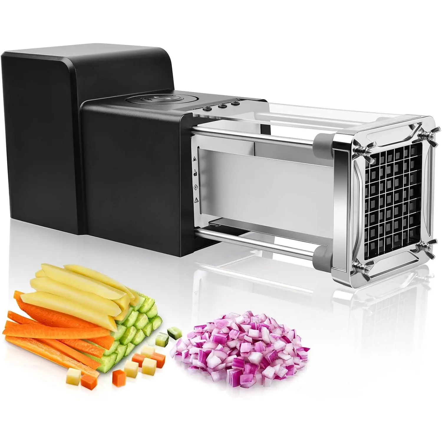 Electric  Fry ,  Commercial Grade   with 1/2-Inch  Stainless Steel  for Potatoes Carrots Cucumbers