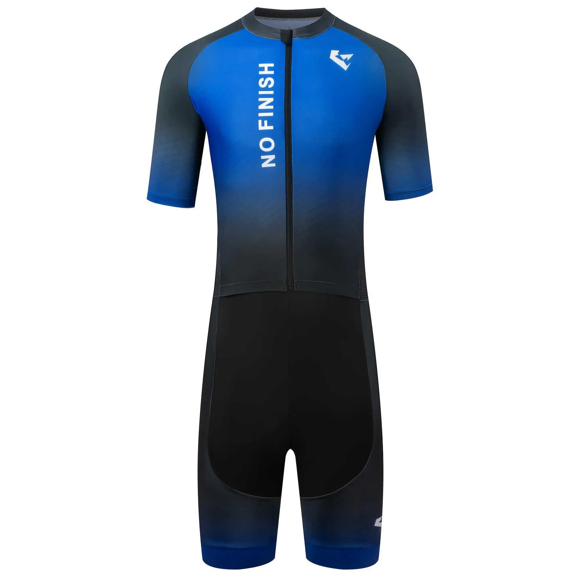 Summer new short-sleeved all-in-one cycling suit, one-piece short-sleeved design, professional training suit for mountain bikes and road bikes