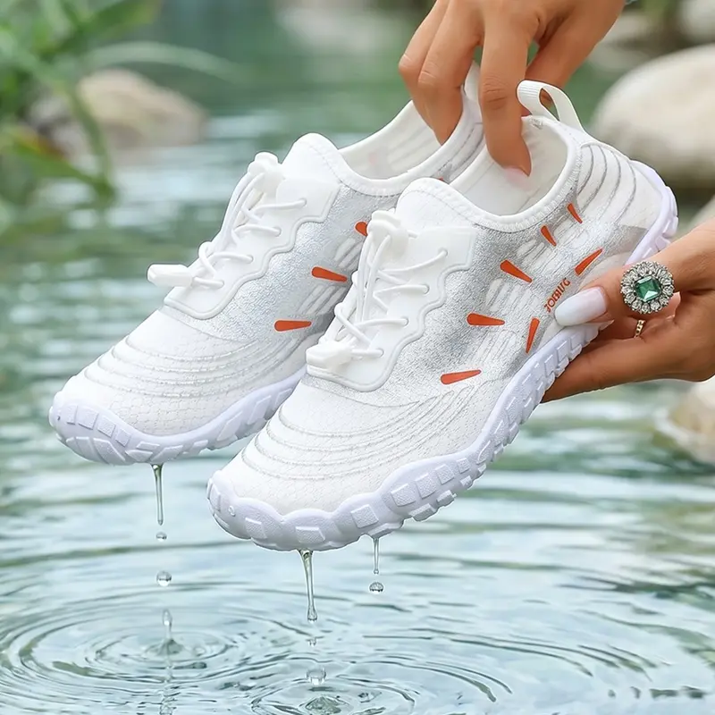 Women's Outdoor Casual Quick-Dry Water Shoes, Swimming Shoes, Water Aqua Shoes, Lightweight Breathable Mesh Upper, Non-Slip Sole, Ideal for Beach, Pool, and Water Sports