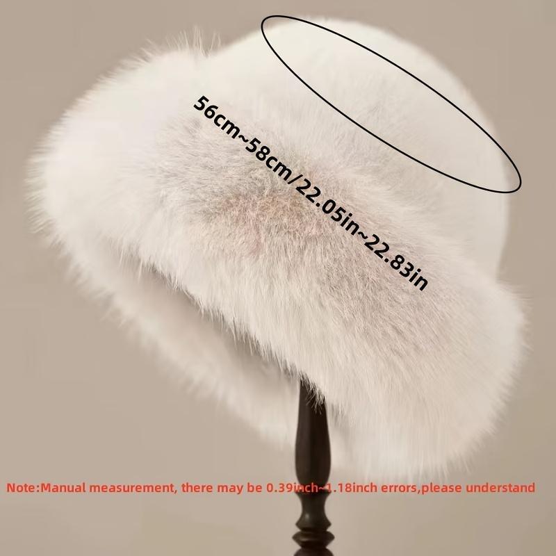 Women's Faux Fur Mongolian Winter Hat - Thick Fleece Lining for Ultimate Warmth - Soft Plush Design, One Size Fits Most - Perfect for Cold Weather Daily Wear