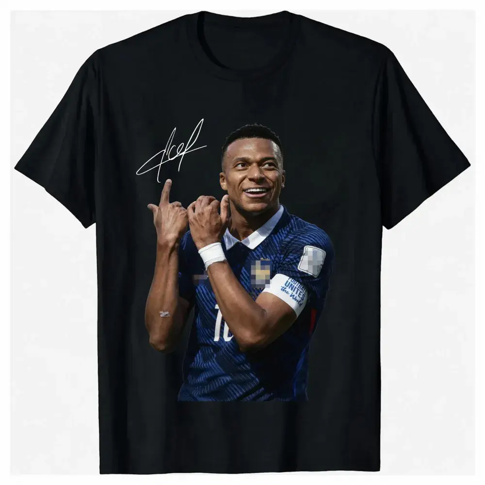 KYLIAN MBAPPE "UNREAL" TEE, M3P Football Legend Tee, Soccer Fan Shirt, World Champion Supporter Apparel, Game Day Outfit, Gift For Football Fans