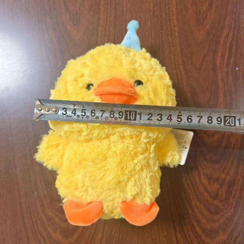 Quack Quack! Adorable Birthday Chick Plush in Party Hat - Ultra Soft Fluffy Duck Stuffed Animal, Perfect Cute Gift
