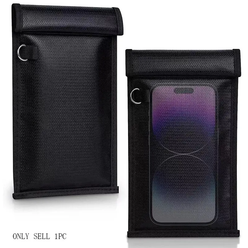 Faraday Privacy Bag, Emp and Rfid Shielding, Anti-Tracking, Fireproof, Key Protection for Phone, Radio, Car Keys, Bestselling Tool Bag, Electronic Device Storage, Heavy Duty Pouch