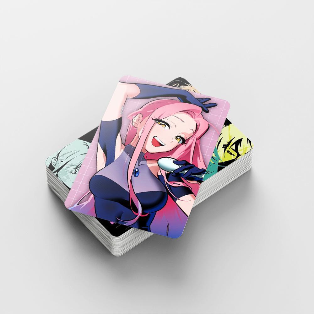 55/92Pcs/Pack Game Korean Manga Alien Stage Laser Card Mizi Sua Ivan Till Hyuna Luka Double Sided Printing Card LOMO Anime Card