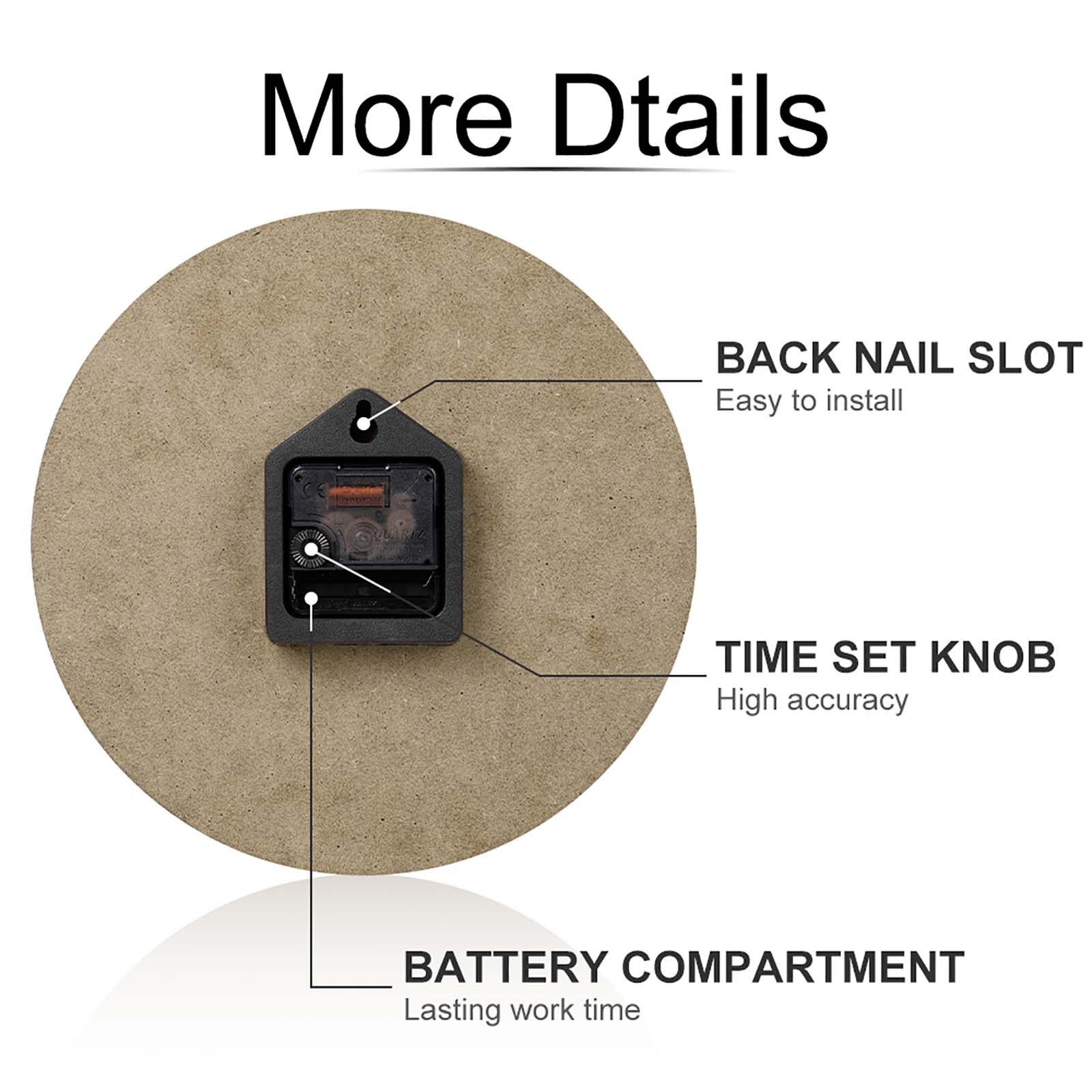 12 Inch Tropical Beach Starfish Seashell Wooden Wall Clock| Silent Non-Ticking Coastal Nautical Decor, Perfect for Bathroom, Beach House, Living Room, Sunroom, No Battery Included