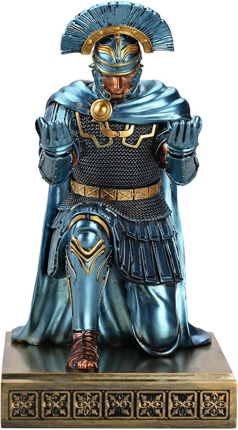 Centurion Cloak Warrior Knight Pen Holder Mobile Phone Stand Desk Organizers and Accessories as for Office and (Blue) Centurion Cloak Warrior Knight Pen Holder Mobile Phone Stand Desk Organizers and Accessories as for Office and (Blue)