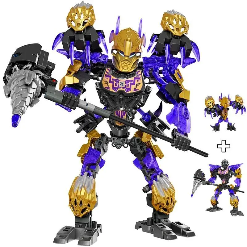 2026 Bionicle Mask Maker Building Blocks Ekimu Umarak Action Figures Monster Combined Warriors Bricks Toys For Boys Kids Gifts