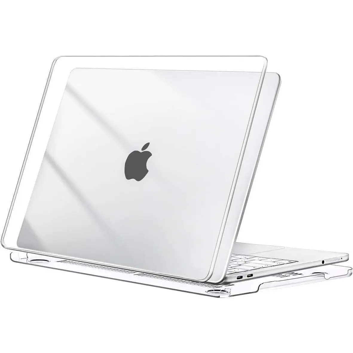 Skyfire Tc for Macbook Neo Case 13 Inch 2026 Model A3404, Crystal Indigo, Crack & Scratch Resistant, Sturdy Hard Shell, Durable Protective Cover, MAC Neo Accessories