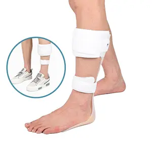 Adjustable AFO Foot Drop Support - Patented Dual-Strap Half Sole Design, Thin & Breathable Profile for All-Day Wear, Provides Gentle Ankle Stability, Fits INSIDE Most Shoes for Men & Women