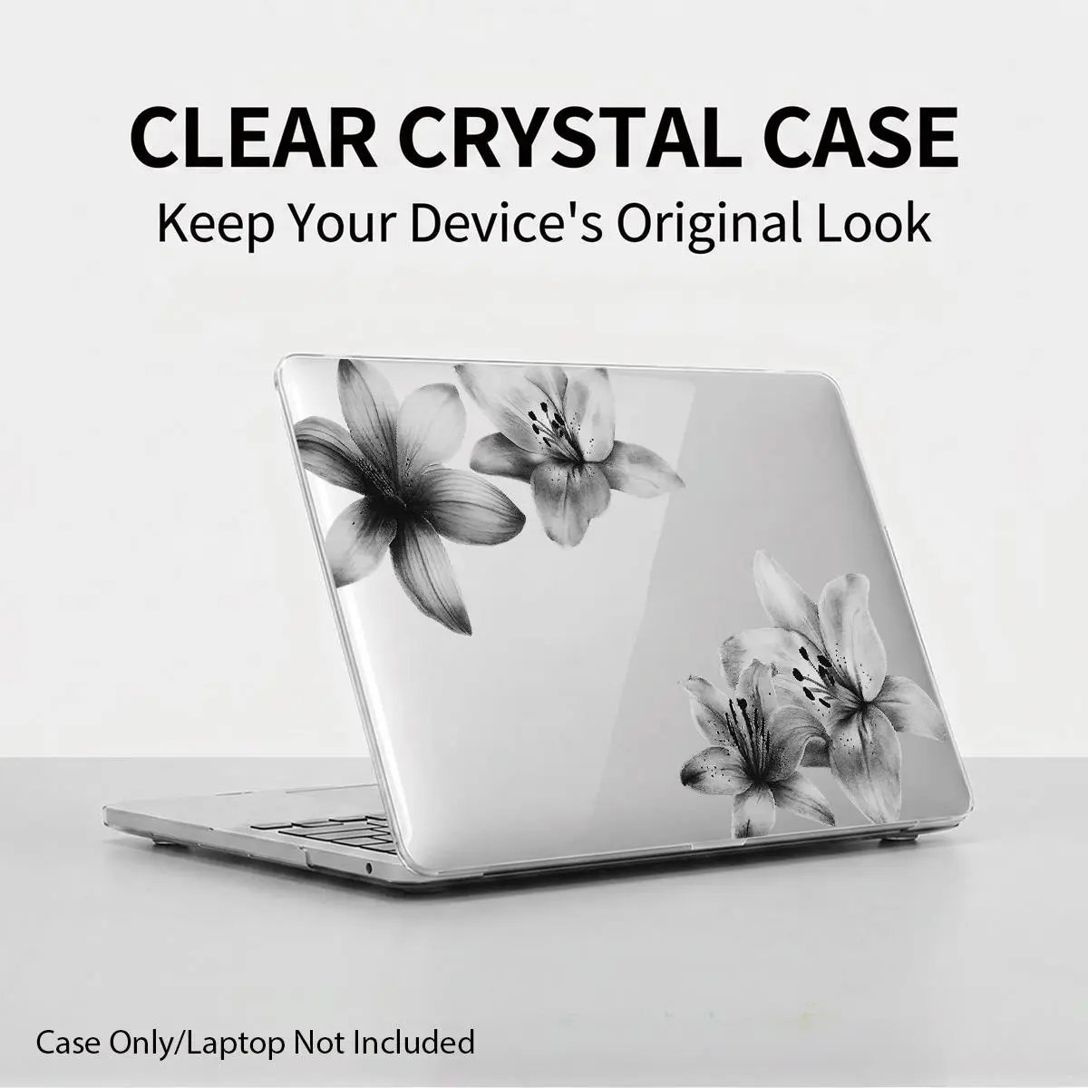 Clear Crystal Shockproof Case for MacBook/matebook,Full Transparent Hard PC Cover with Cooling Vents,Snug Fit Laptop Shell,compatible with 13 Neo/13.3 Air/13.3 Pro/13.6Air/14.2 Pro/15Air/16.2Pro/D16/14 Ultra