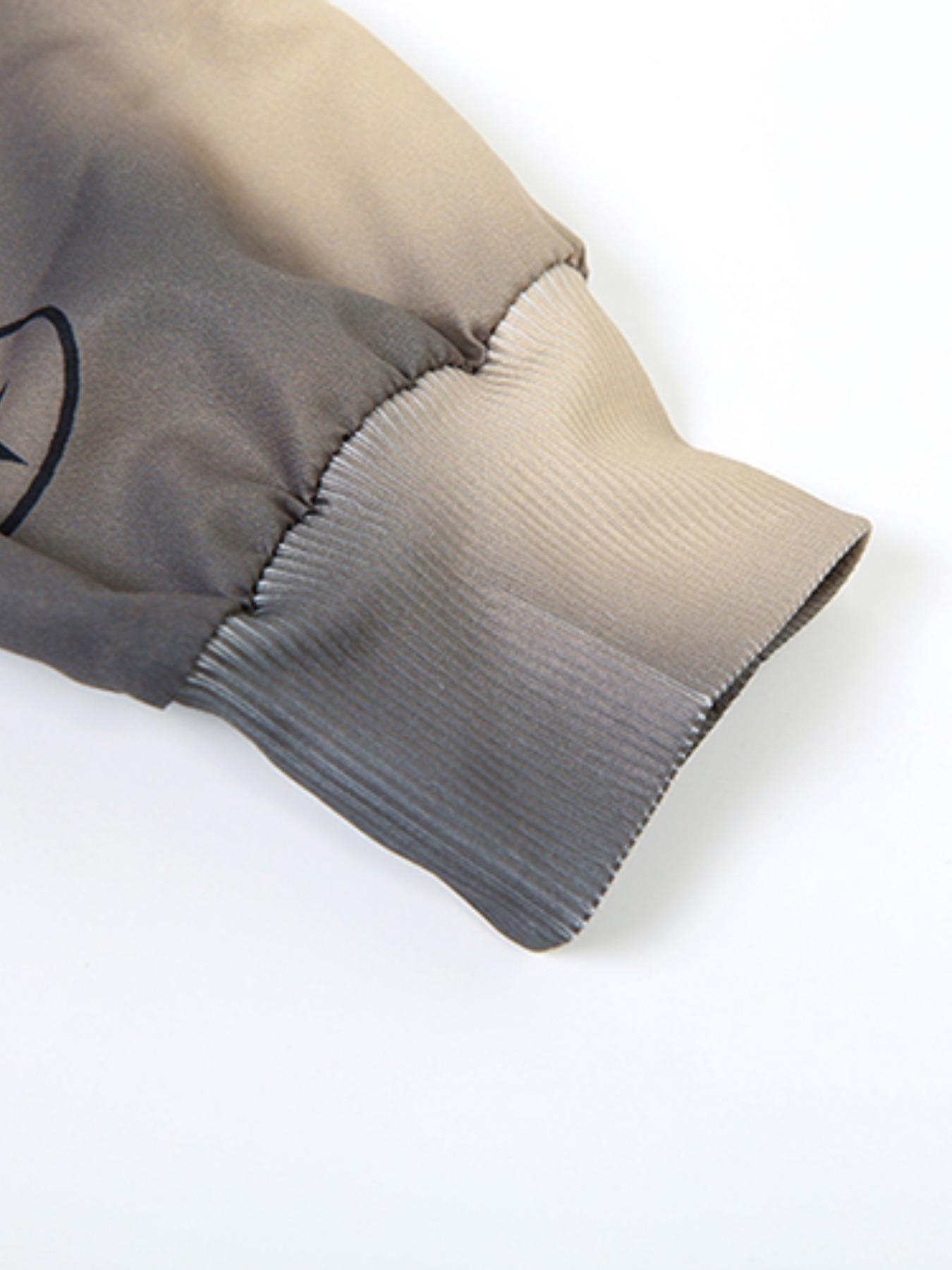 Women's Tie Dye Print Crop Jacket & Elastic Waist Skirt Set, Casual Fashion Drop Shoulder Long Sleeve Outerwear & High Waist Skirt for Daily Outdoor Wear, Two Piece Set Women, Ladies Spring Fall Clothes, Women's 2 Piece Sets