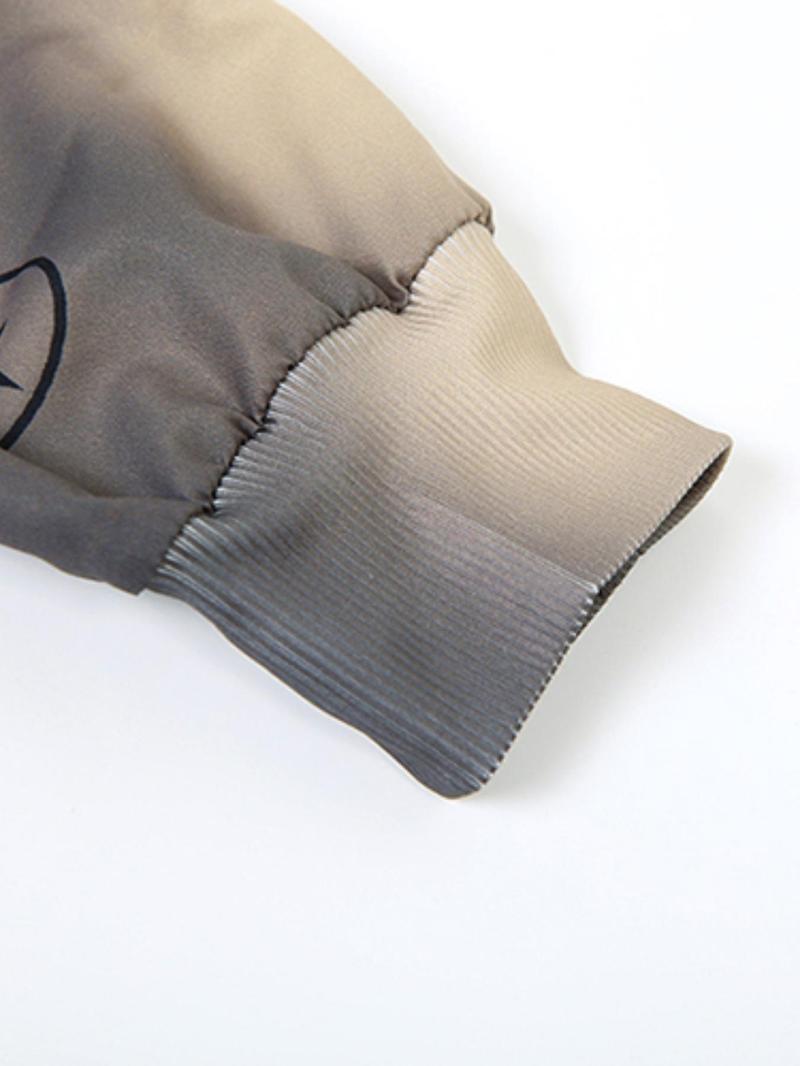 Women's Tie Dye Print Crop Jacket & Elastic Waist Skirt Set, Casual Fashion Drop Shoulder Long Sleeve Outerwear & High Waist Skirt for Daily Outdoor Wear, Two Piece Set Women, Ladies Spring Fall Clothes, Women's 2 Piece Sets