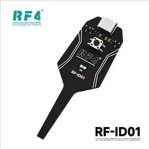 RF4 ID01 Type-C Inductance Tester Motherboard Coil Tester Electronic Circuit Board Inductor Detector for Phone Motherboard Component Repair Electromagnetic Induction Quick Fault Check Tool