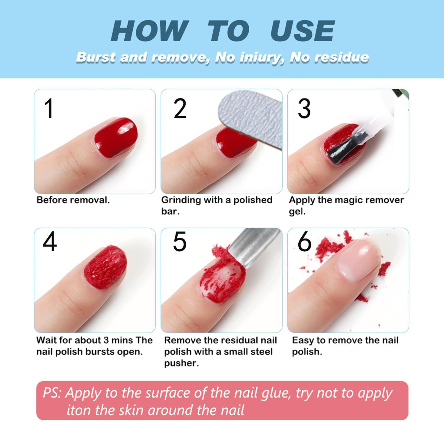 The Gentle Way to Remove Tough Gel Polishes